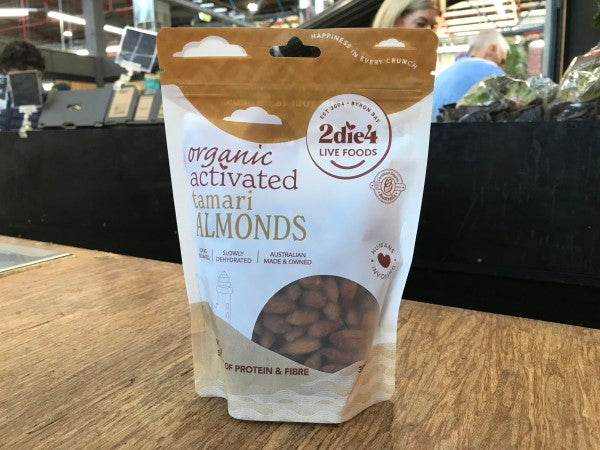 Activated Organic Tamari Almonds | 300g | 2die4 | YG-011005-RO-006709