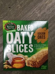 Baked Oaty Slices Golden Oats Bars | 240g | Mother Earth | YG-009717-PD-051597