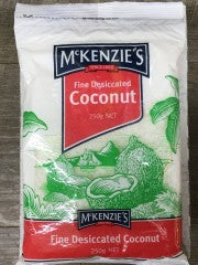 Fine Dessicated Coconut | 250g | Mckenzie's | YG-008001-PD-052023