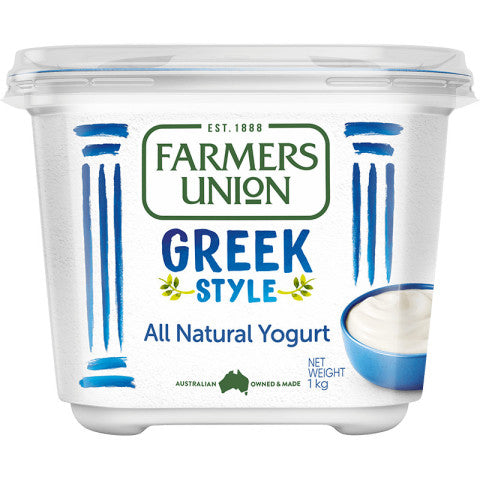 Greek Style Yoghurt | 1kg | Farmers Union | YG-007567-PD-047973