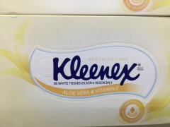 Tissues Aloe Vera & Vitamin E | 95 White 3 Ply | Kleenex | YG-010572-PD-053056