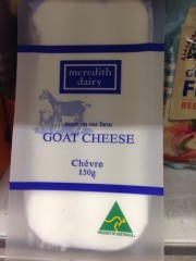 Goat Cheese Chevre | 150g | Meredith Dairy | YG-006657-PD-048581