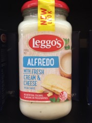 Alfredo With Fresh Cream And Cheese Pasta Sauce | 490g | Leggos | YG-009657-PD-051507