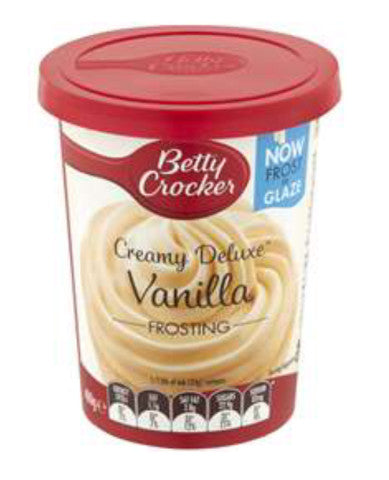 Creamy Deluxe Vanilla Frosting | 400g | Betty Crocker | YG-004811-PD-015855