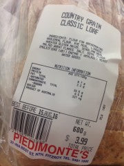 Country Grain Classic Loaf | Sliced | Piedimontes Supermarket | YG-006366-PD-014143