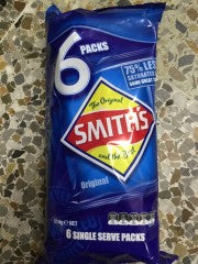Potato Chips Original 6pk | 114g | Smith's | YG-010538-PD-052671