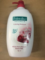 Naturals Cherry Blossom W/ Moisturising Milk Body Wash | 1l | Palmolive | YG-008262-PD-047784