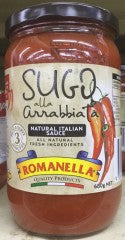 Sugo Alla Arrabbiata | 680g | Romanella | YG-005587-PD-014912