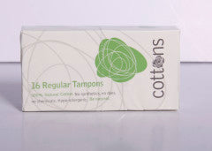 Regular 100% Cotton Tampons | 16 Super | Cottons | YG-008754-PD-052752