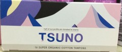 Organic Super Tampons | 16 Tampons | Tsuno | YG-005656-PD-018216