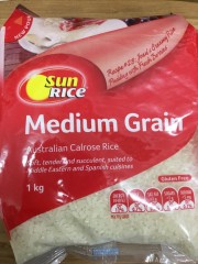 Medium Grain Rice | 1kg | Sun Rice | YG-010116-PD-048324