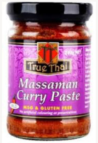 Gluten Free Massaman Curry Paste | Mild | True Thai | YG-004413-PD-016081