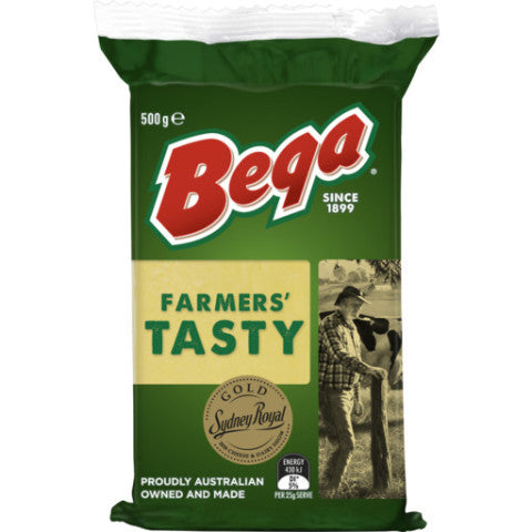Farmer's Tasty Cheese | 500g | Bega | YG-004595-PD-016991