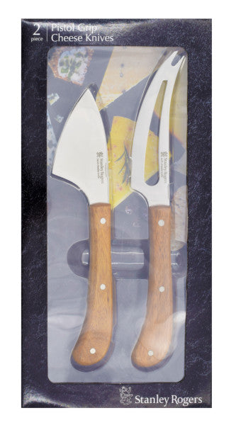 Pistol Grip Cheese Knives | 1 Set | Stanley Rogers | YG-004910-PD-016999