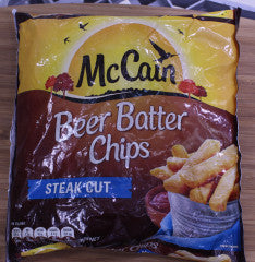 Mccain Beer Batter Chips (steak Cut) | 750g | Mc Cain Food Service | YG-006873-PD-048252