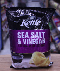 Sea Salt & Vinegar Potato Chips | 90g | Kettle | YG-010465-PD-052832