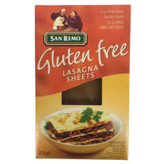 Gluten Free Lasagna Sheets | 200g | San Remo Macaroni Co Pty Ltd | YG-009852-PD-052110