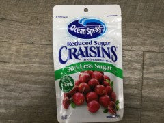 Reduced Sugar Craisins | 150g | Ocean Spray | YG-007401-PD-012909