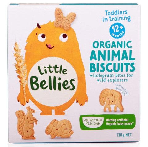 Organic Animal Biscuits | 12+ Months | Little Bellies | YG-004746-PD-017370