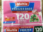 Freezer Bags | 120 Bags 25 x 20 | Multix | YG-010503-PD-024088