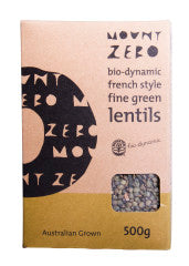 French Style Fine Green Lentils | 500g | Mount Zero | YG-010105-PD-024049