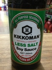 Less Salt Soy Sauce | 250ml | Kikkoman | YG-009459-PD-052269