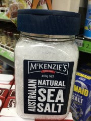 Natural Sea Salt | 400g | Mckenzies | YG-010657-PD-052429