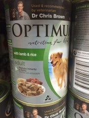 Optimum Adult With Lamb & Rice | 400g | Mars Pet Care | YG-007361-PD-052501