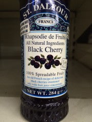 Black Cherry Jam | 284g | St. Dalfour | YG-010319-PD-022396