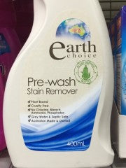 Pre-Wash Stain Remover | 400ml | Earth Choice | YG-007913-PD-052694