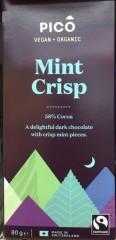 Dark Chocolate 58% Cocoa Mint Crisp | 80g | Pico | YG-005842-PD-014721