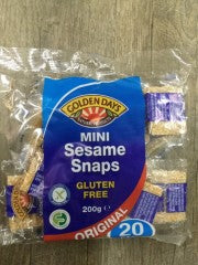 Mini Sesame Snaps | 200g | Golden Days | YG-007339-PD-023783