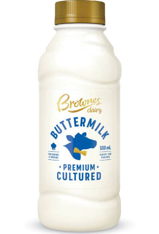 Brownes Buttermilk 500m | 500ml | Brownes Dairy | YG-011720-PD-005890