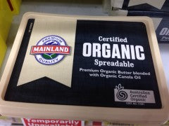 Organic Salted Spreadable Butter | 250g | Mainland | YG-006126-PD-052540