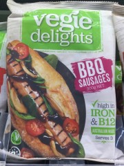 Bbq Vegie Sausages | 300g | Vegie Delights | YG-005623-PD-018075