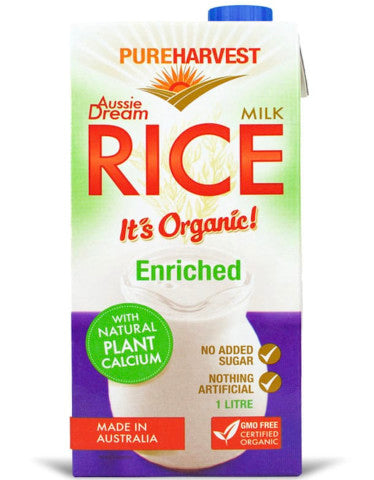 Organic Rice Milk Enriched | 1l | Pure Harvest | YG-008766-PD-020863