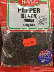 Pepper Black Whole | 100g | Hoyt's | YG-008447-PD-012055