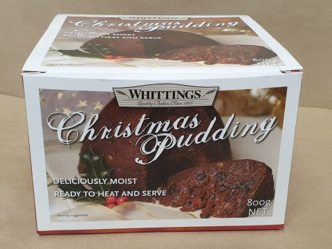 Christmas Pudding Box | 800g | Whittings | YG-005335-PD-017759