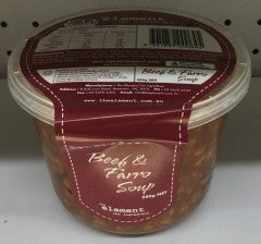 Beef & Farro Soup | 500g | The Element | YG-005712-PD-018325