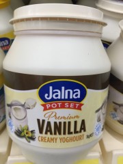 Pot Set Premium Vanilla Creamy Yoghurt | 1kg | Jalna | YG-006518-PD-048566