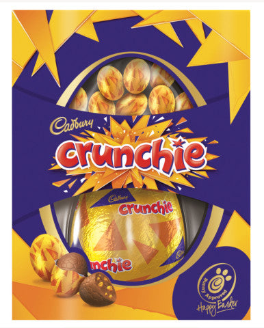 Crunchie Egg Gift Box | 184g | Cadbury | YG-004884-PD-015716