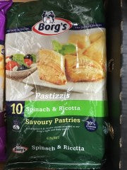 Pastizzi Spinach & Ricotta | 625g | Borg's | YG-006929-PD-048134