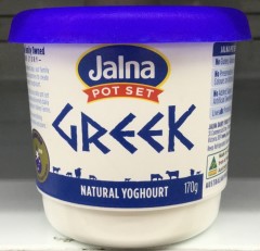 Greek Natural Yoghurt | 170g | Jalna | YG-005865-PD-014641