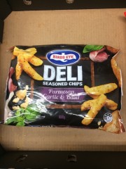 Deli Parmesan Garlic & Basil Chips | 600g | Birds Eye | YG-012433-PD-023700