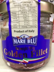 Golden Fillet Sardinella | 100g | Mare Blu | YG-006974-PD-023714