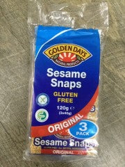 Sesame Snaps Multipack | 3x 40g | Golden Days | YG-007540-PD-052843