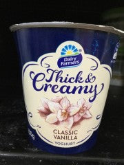 Thick & Creamy Classic Vanilla Yoghurt | 150g | Dairy Farmers | YG-007282-PD-053032