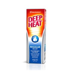 Deep Heat Regular Relief Cream | 100g | Mentholatum Australia | YG-005999-PD-014427