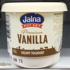 Creamy Vanilla Yoghurt | 170g | Jalna | YG-005870-PD-014660
