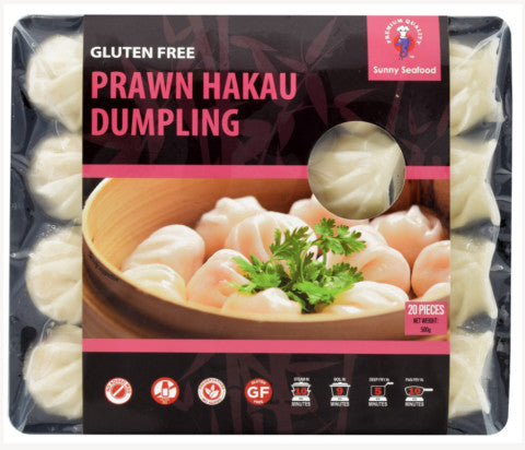 Gluten Free Prawn Hakau Dumpling | 20 Pieces | Sunny Seafood | YG-004424-PD-016052